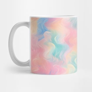 Pastel wave pattern Mug